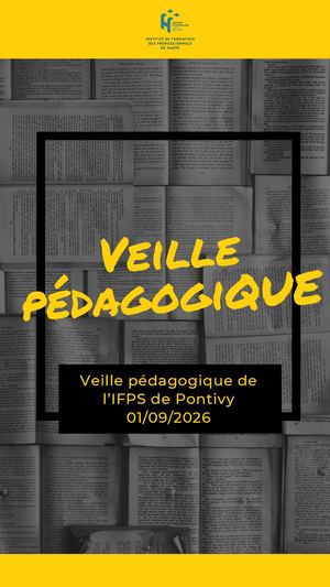 Veille Pédagogique 01 09 26