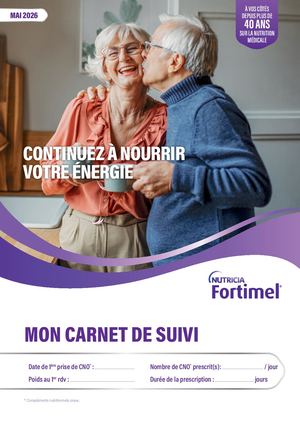 Carnet Suivi Patient Danone Fortimel