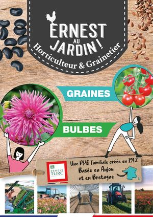 Plaquette Ernest au Jardin