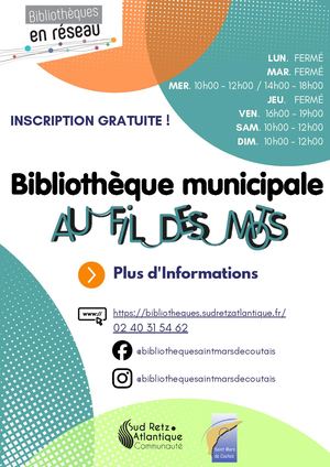 Bibliothèque Au fil des Mots 2026-27