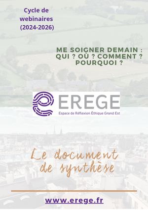 Doc Synthèse webinaires : Qui Va Me Soigner Demain