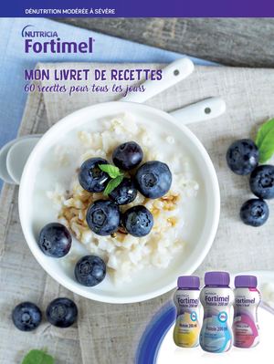 Livret Recettes Danone Fortimel