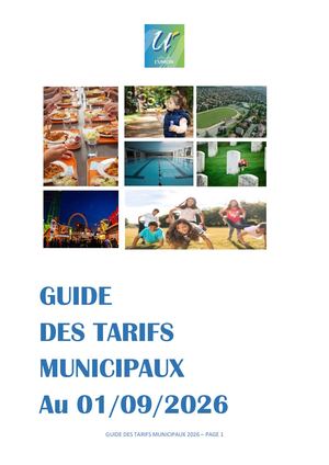 Guide Tarifs 2026 01 09 2026