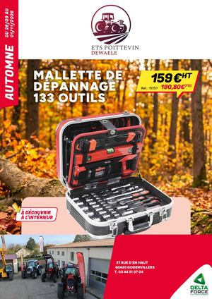 POITTEVIN DEWAELE CATALOGUE AUTOMNE 2026