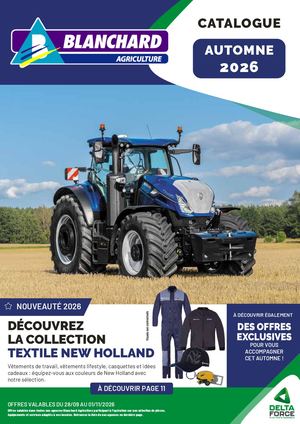 BLANCHARD NORMANDIE CATALOGUE AUTOMNE 2026