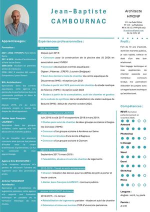 Cv Jb Cambournac