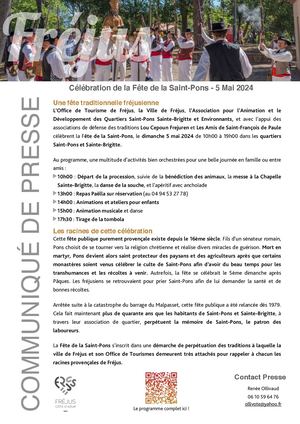 Cp Fête De Saint Pons Compressed