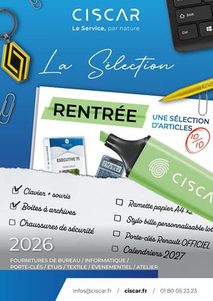 Cat Rentrée 2026