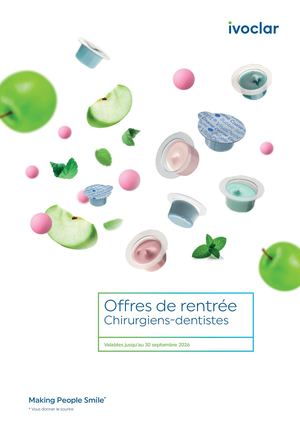 Flyer Offres Rentrée 2026 Ivoclar