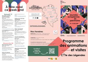 Flyer des Journées Européennes du patrimoine 2026