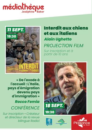 Affiche A3 Exposition Italie