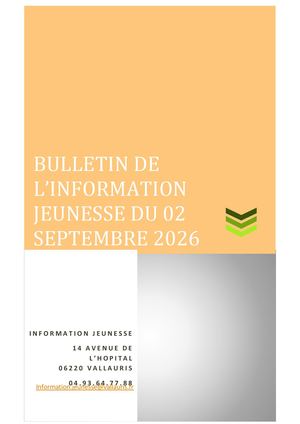 Bulletin Du 02092026