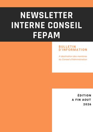 Newsletter Août/Sept 2026