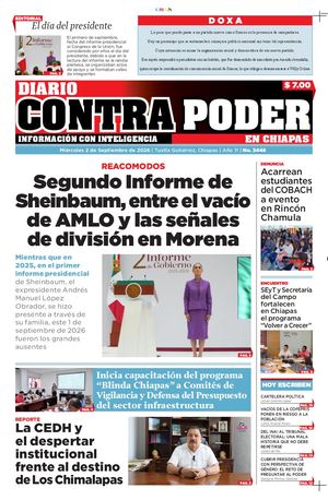 CONTRAPODER EDICIÓN 3446