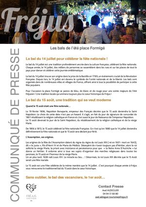 Cp Les Bals De L'été