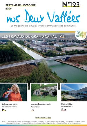 nos Deux Vallées n°123 septembre - octobre 2026