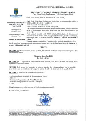 Am N°2026 260 Stat Place Ste Barbe Place Pmr Vide Grenier Ccas