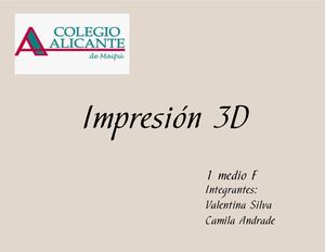 impresión 3D