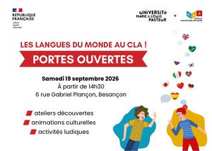Programme Journée Portes Ouvertes CLA 2026