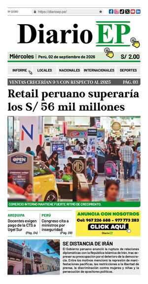 2026 09 02 Diario Ep Aqp