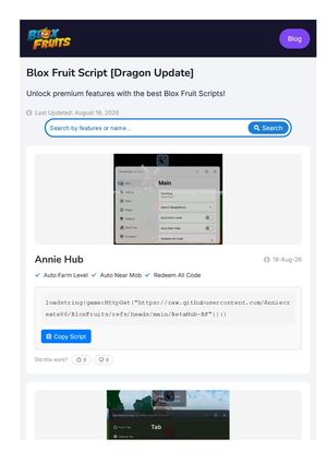 Blox Fruit Script