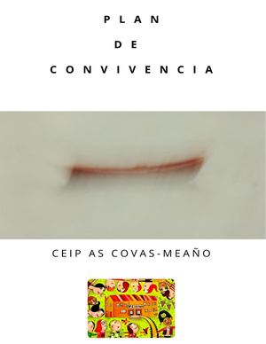 Plan De Convivencia Ceip As Covas Meaño