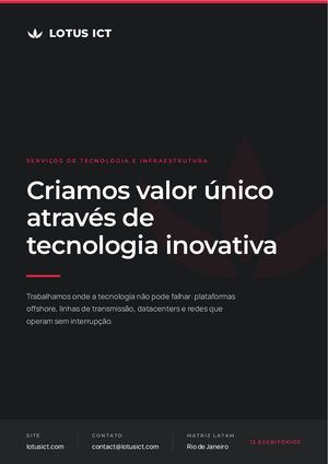 Folder Institucional Lotus Ict 2