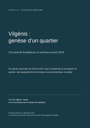 Vilgénis : genèse d’un quartier