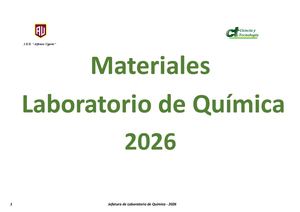 Catalogo De Química