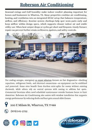Roberson Air Conditioning