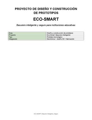 Proyecto Eco Smart Basurero Inteligente 102024
