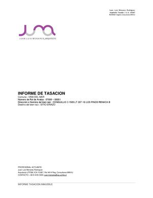 Tasaciones Colina - Chicureo - Batuco