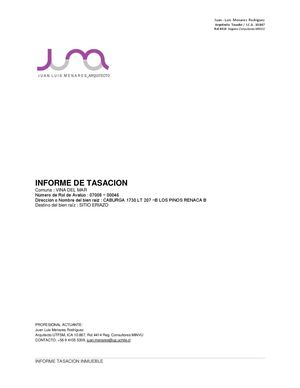 Tasaciones Curacaví - Casablanca - Algarrobo