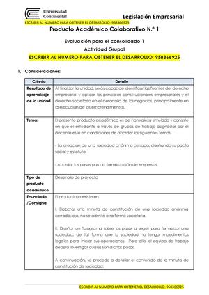 C1 S2 Rubrica De Evaluacion Pa Legislación Empresarial
