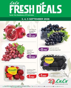 Lu Lu Fresh Deals 3 To 5 September 2026