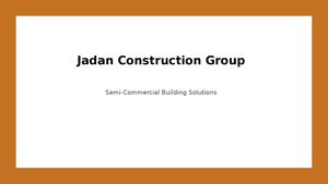 Jadan Semi Commercial Presentation
