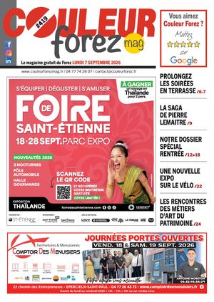 Couleur Forez mag n° 419 - 7 septembre 2026