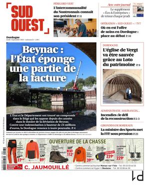 Sud Ouest Jeudi 3 Septembre 2026