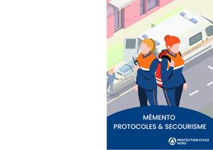 Memento Protocole Secourisme Livret A4 Paysage