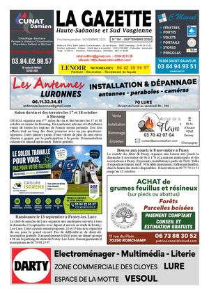 La Gazette Haute-Saonoise et Sud Vosgienne n°191