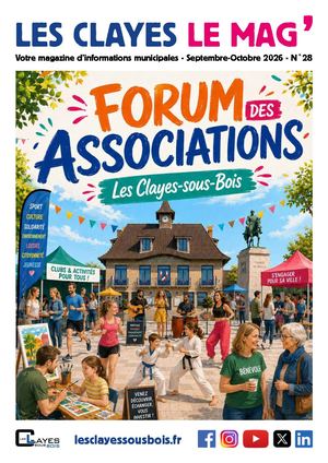 Les Clayes Le Mag' N°28 Septembre-Octobre 2026