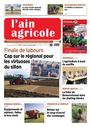 Ain Agricole vendredi 4 septembre 2026