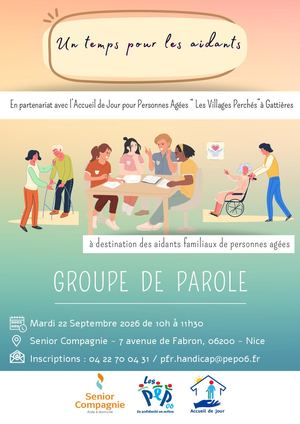 Groupe De Parole 22 09 2026 Senior Compagnie Ajpa