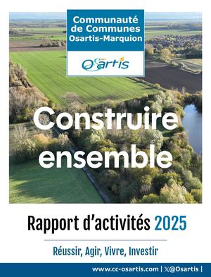 CC Osartis-Marquion Rapport D'activités 2025