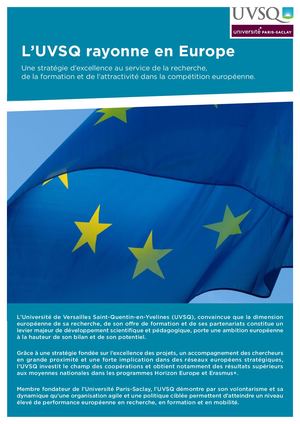 L’Europe à l’UVSQ