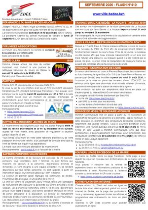 Flash de Septembre 2026