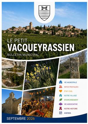 Petit Vacquerassien Septembre 2026