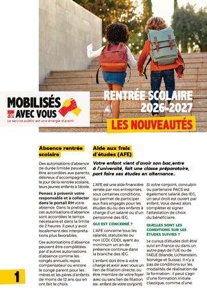 Spécial Rentrée 2026