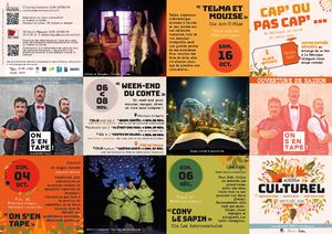 Programme culturel sept-déc 2026