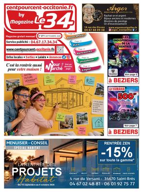 Magazine Le34 Septembre 2026